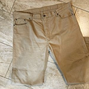 Men's Levi's khaki jeans